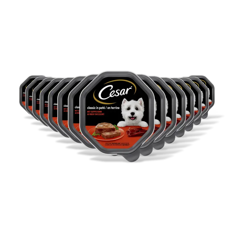 Cesar Classic met rund 15-pack