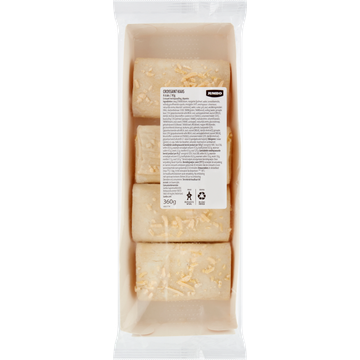 Jumbo - Diepvries Croissants met Kaasvulling - 4 Stuks