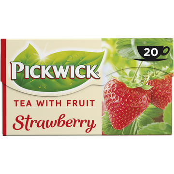 Pickwick Aardbei Fruit Thee 20 Stuks