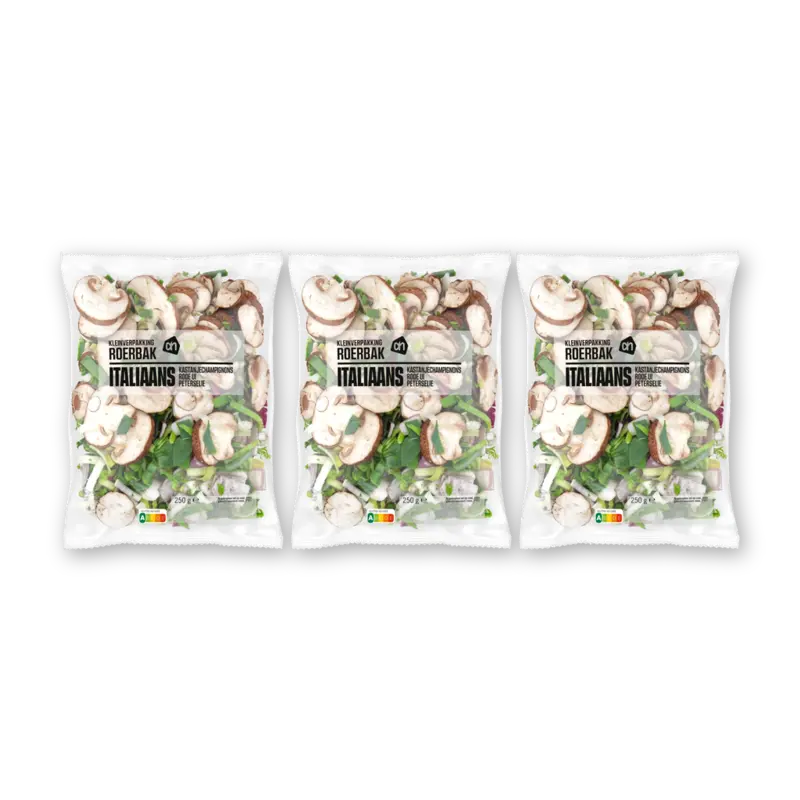 AH Roerbakgroente Italiaans champignons 3pk