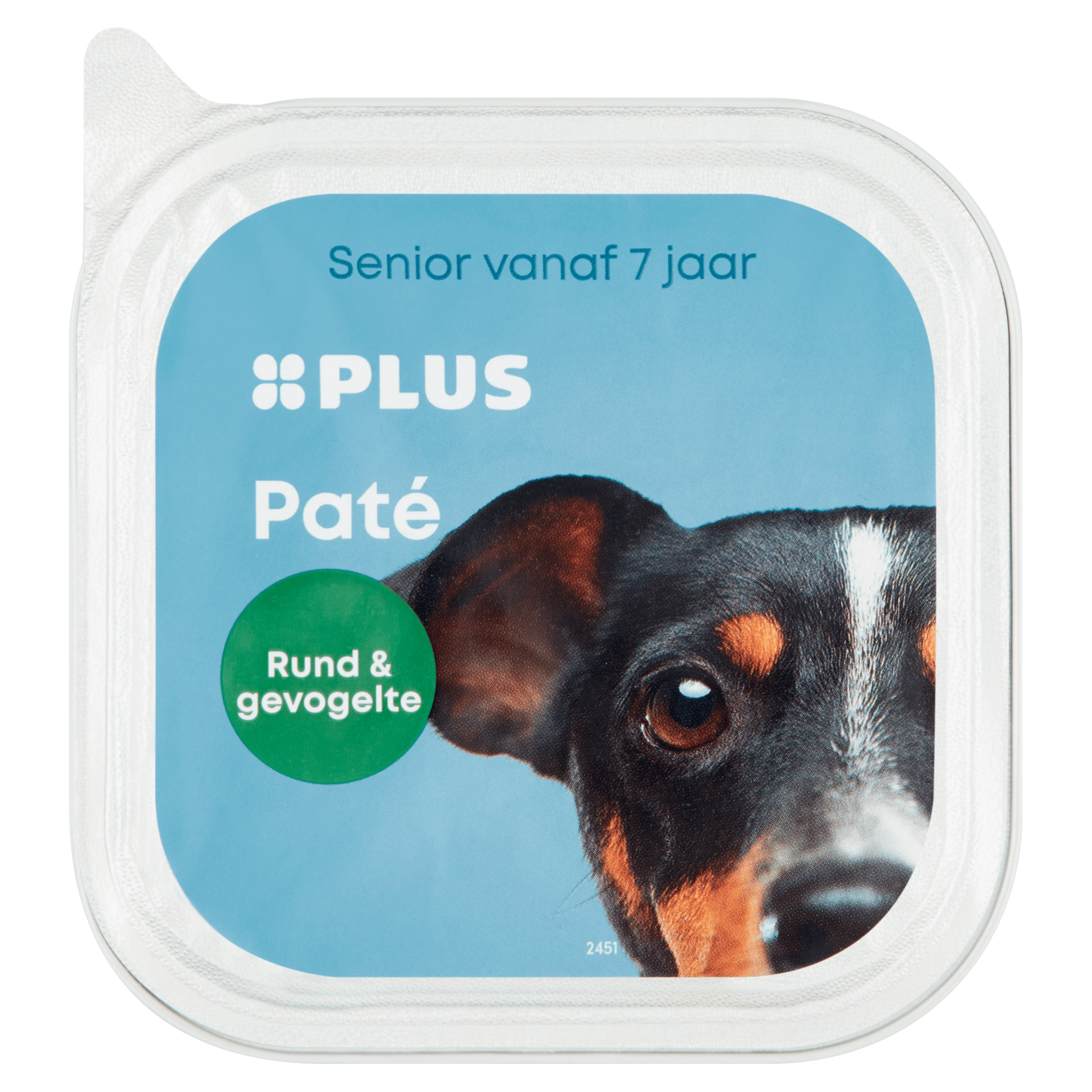 PLUS Honden paté Rund & gevogelte