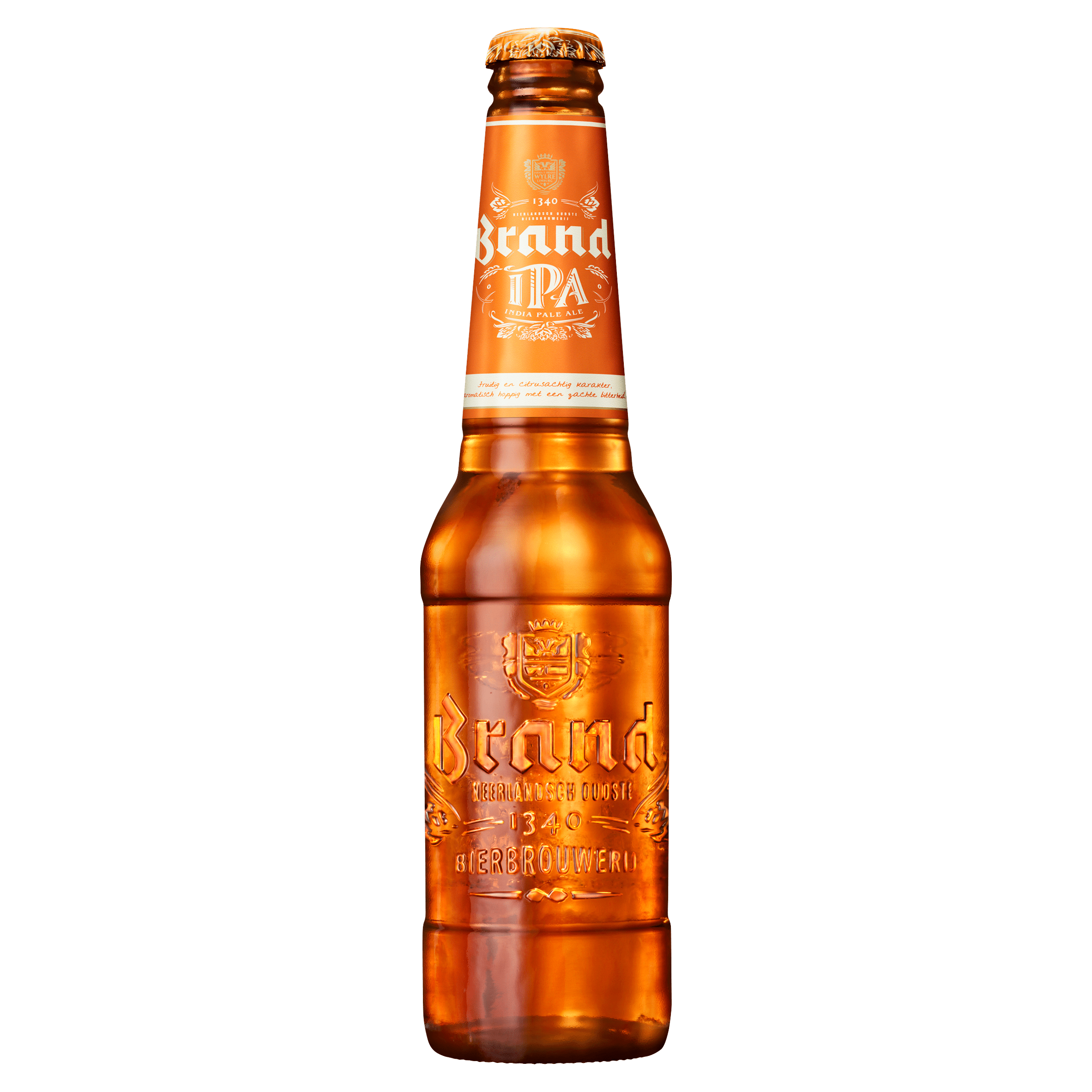 Brand IPA bier fles