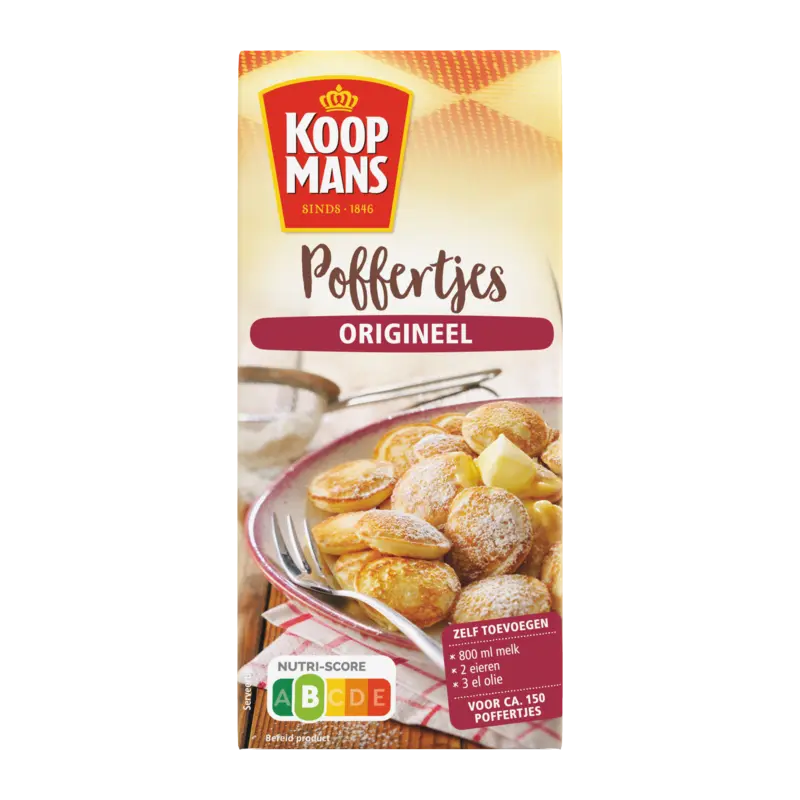 Koopmans Mix voor poffertjes origineel