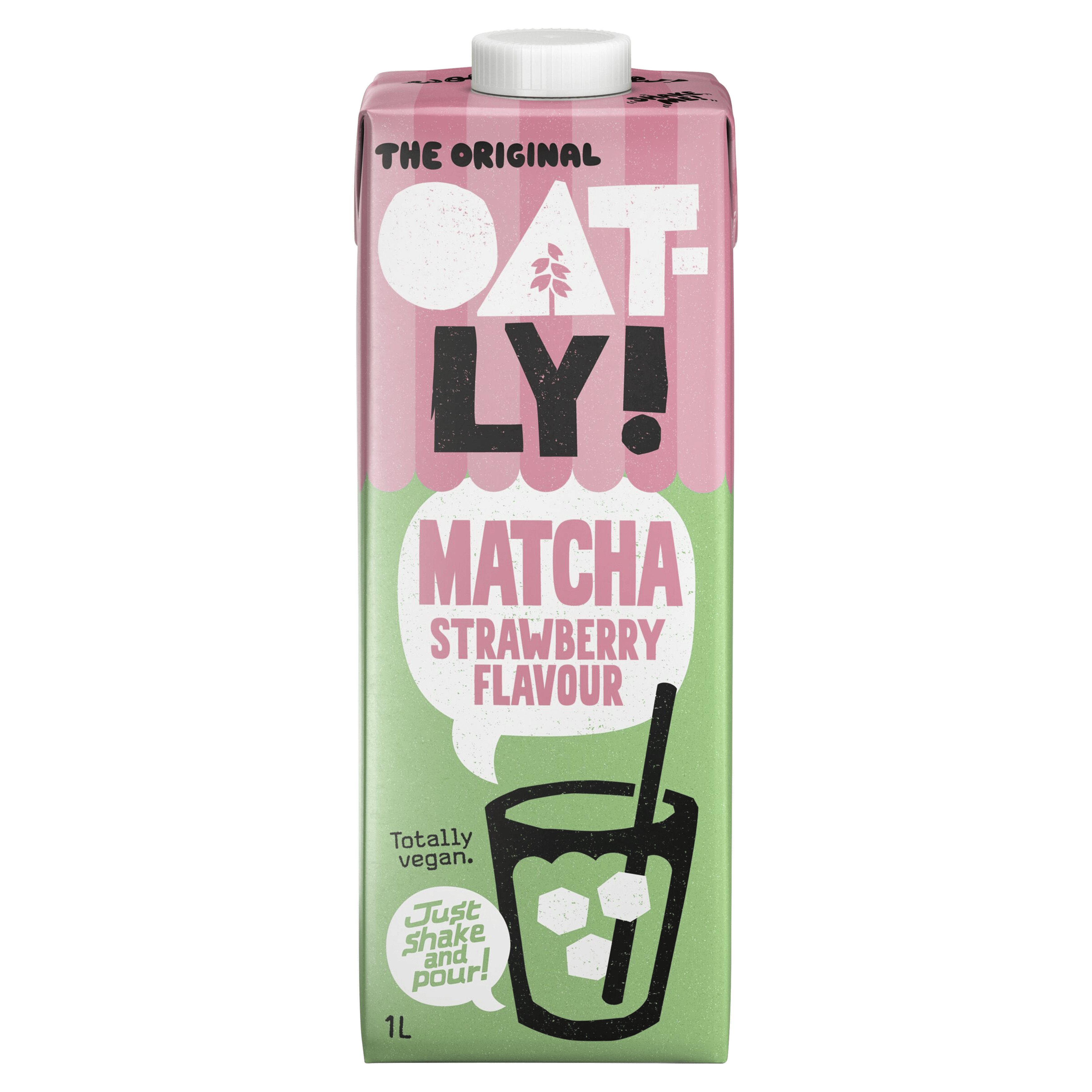 Oatly Matcha Strawberry Flavour
