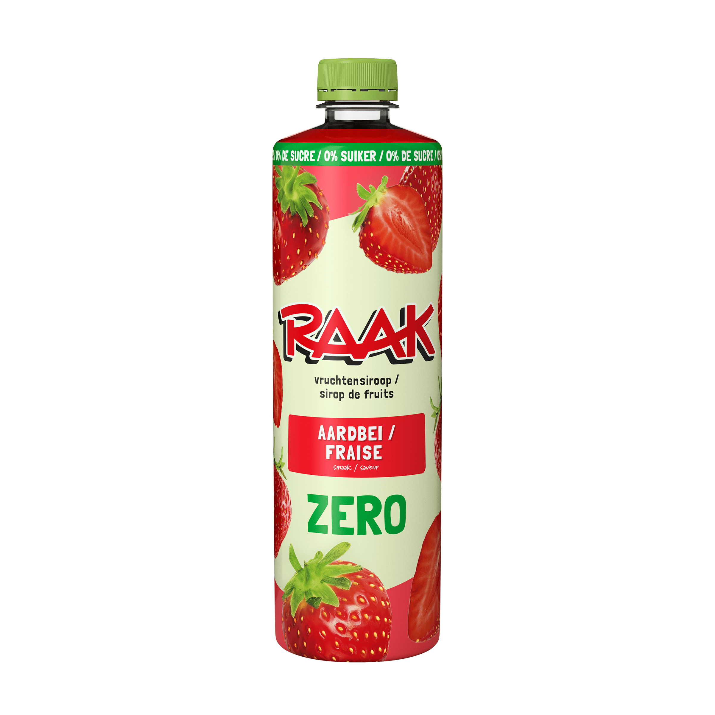 Raak Vruchtensiroop aardbeien zero