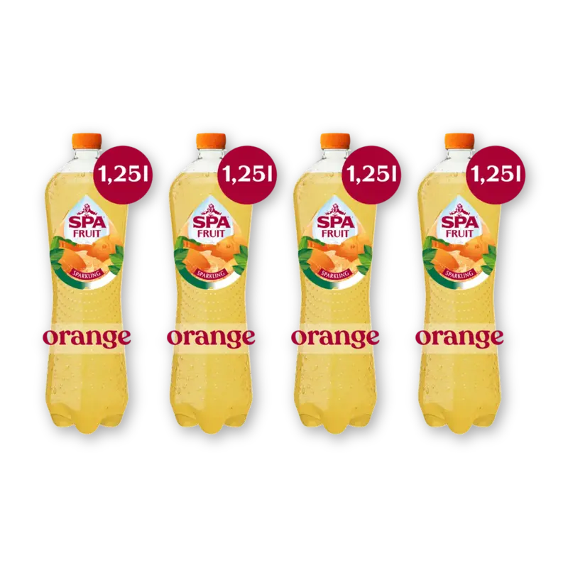 Spa Fruit orange 4-pack