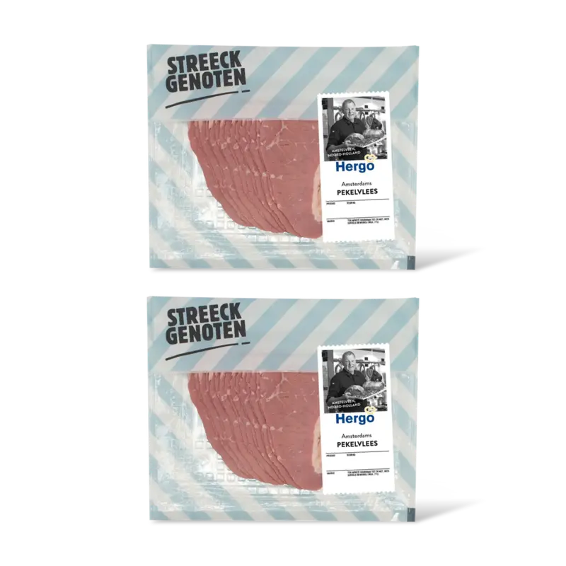 Streeckgenoten Amsterdams pekelvlees 2-pack