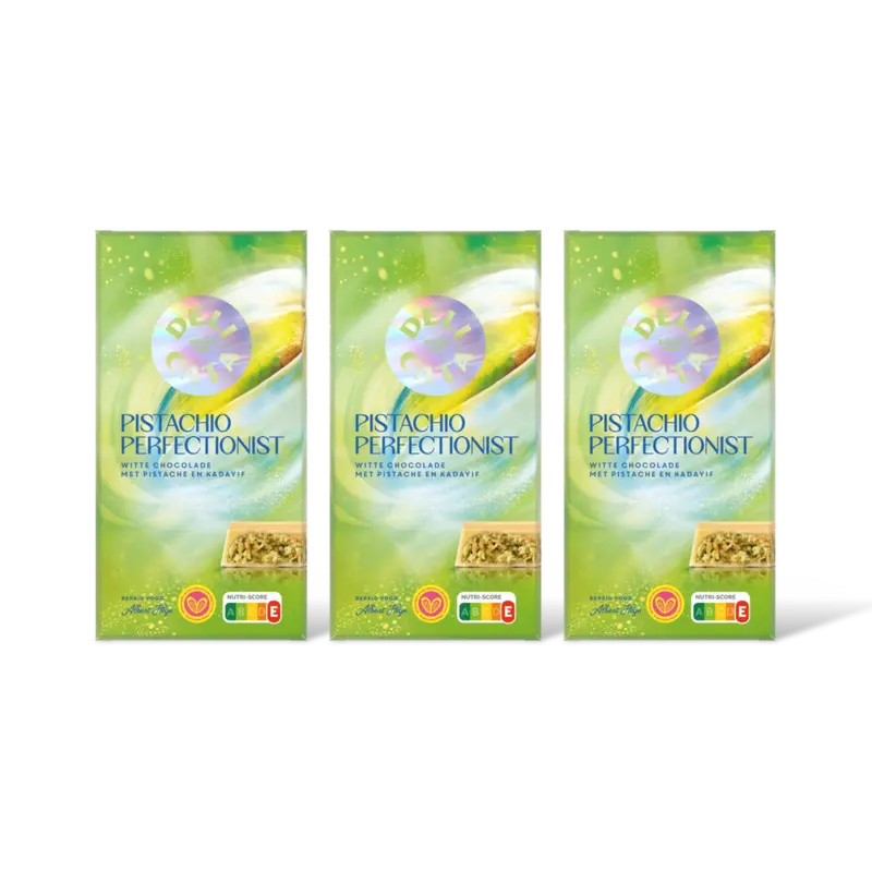 Delicata Reep pistachio perfectionist 3-pack