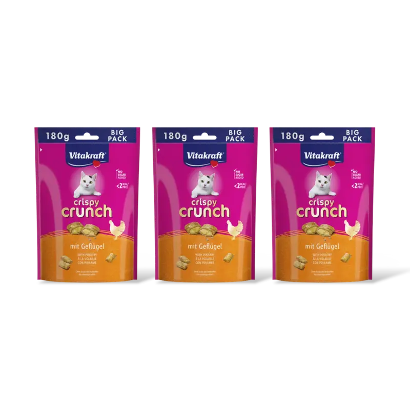 Vitakraft Crispy crunch with poultry 3-pack