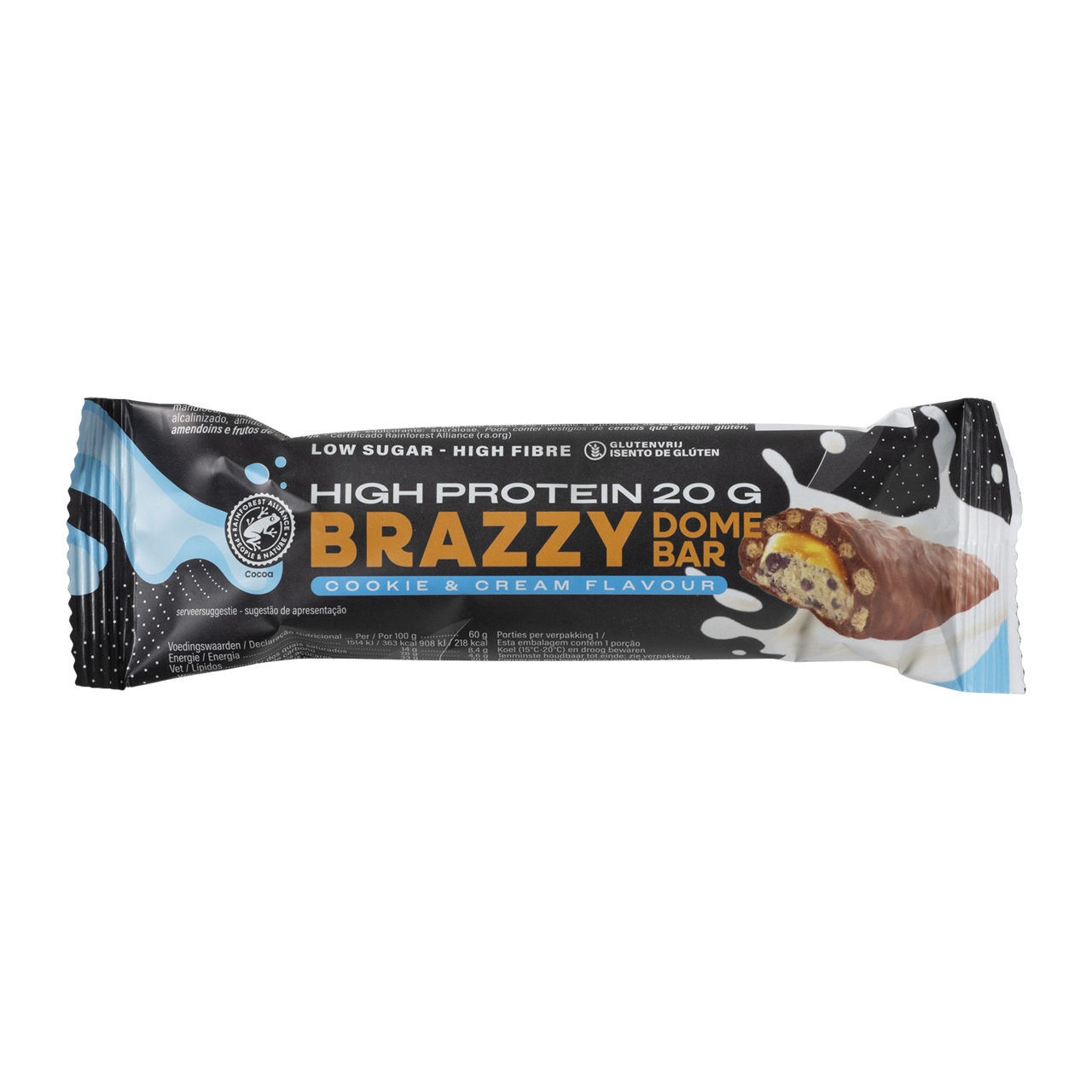 Proteïne bar cookies & cream