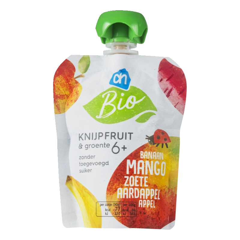 AH Knijpfruit mango zoete aardappel 6m+