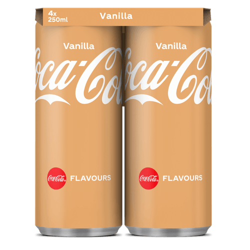 Coca-Cola Regular vanilla 4x25 cl