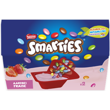 Smarties Aardbei 2 x 120 g