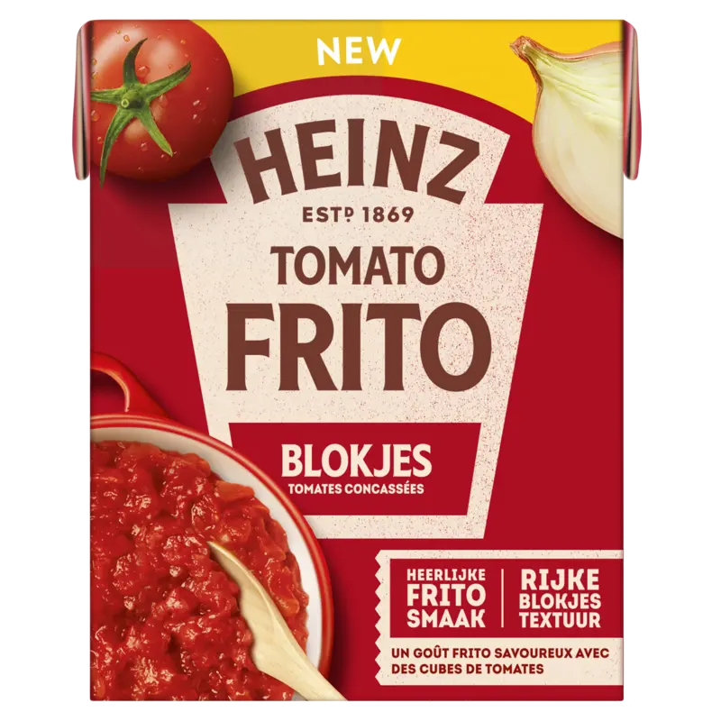 Heinz Frito tomatenblokjes