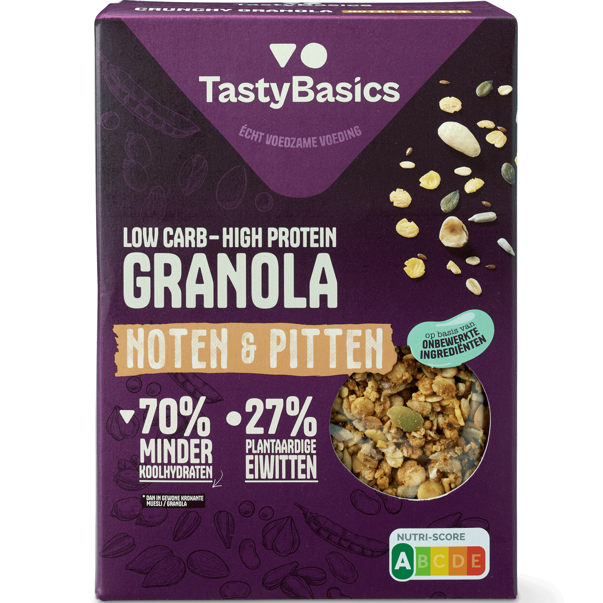 TastyBasics Granola noten en pitten