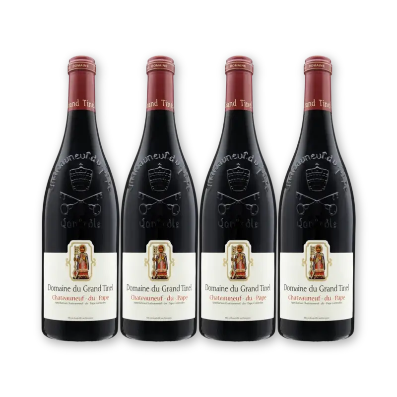 Domaine grand Tinel Domaine Grand Tinel CDP 4 flessen