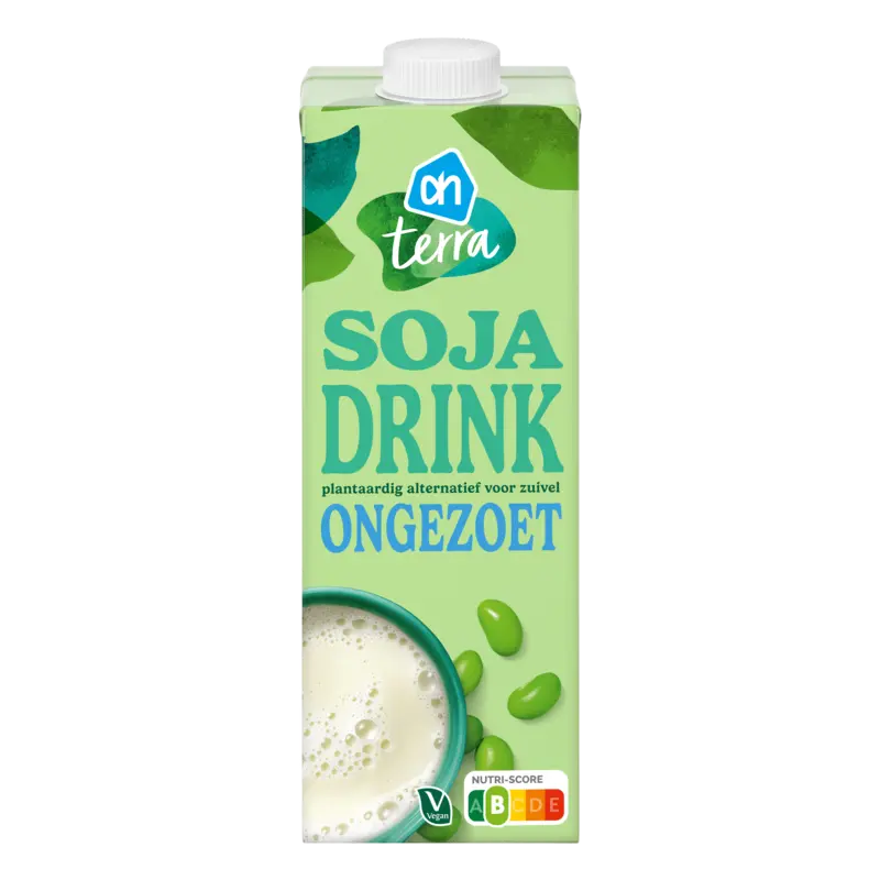 AH Terra Plantaardige sojadrink ongezoet