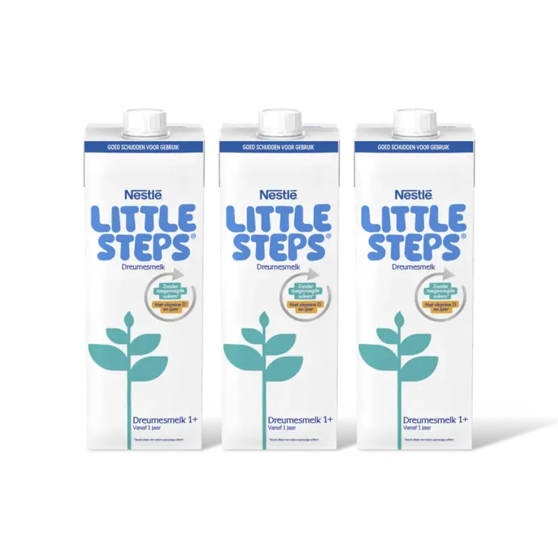 Nestlé Little Steps dreumesmelk 1 jaar+ 3-pack