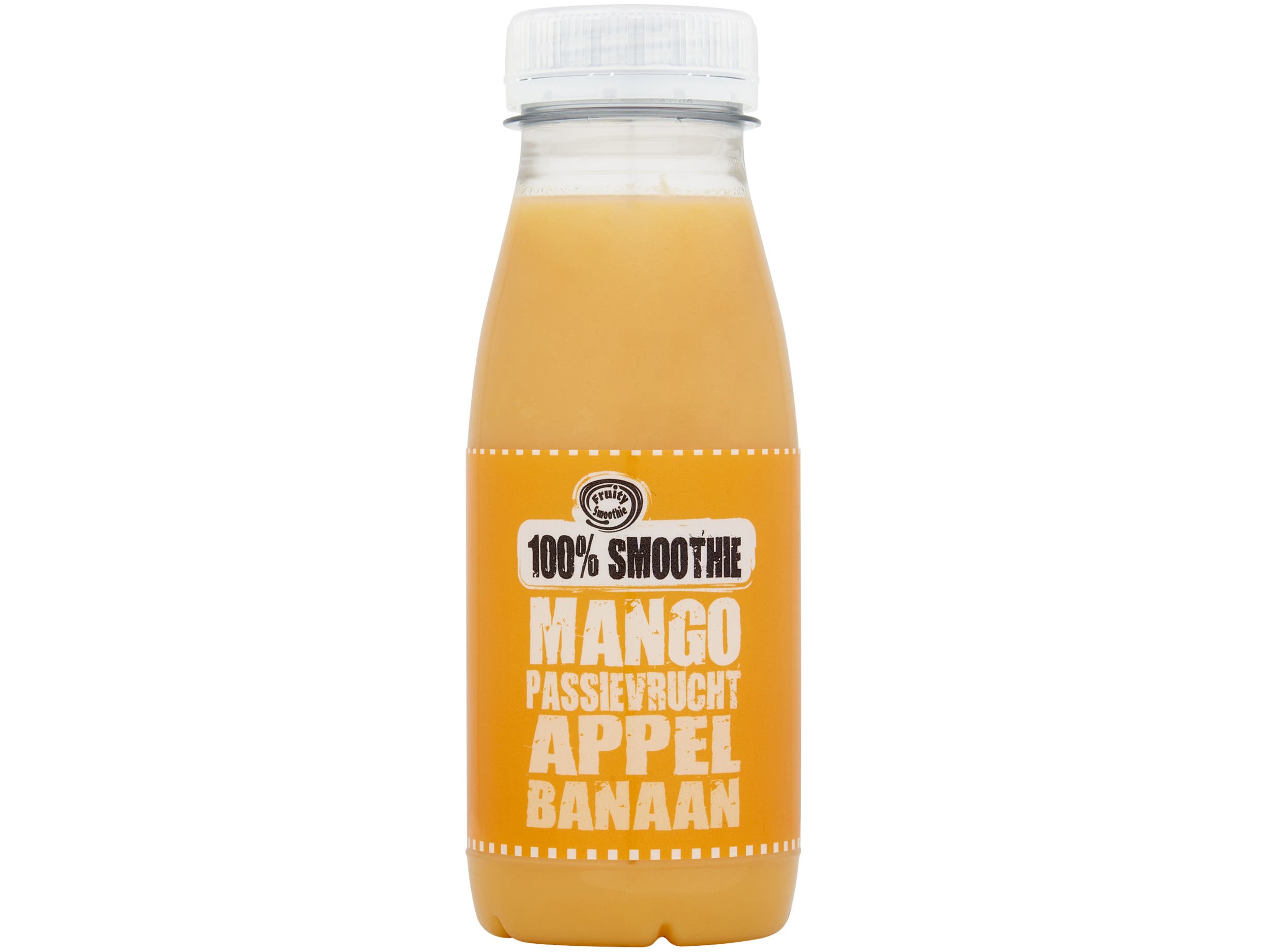 Smoothie mango passievrucht appel banaan