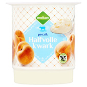 Melkan halfvolle kwark perzik