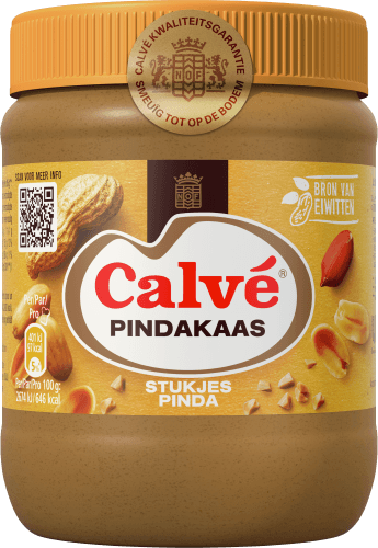 Calvé Pindakaas stukjes pinda