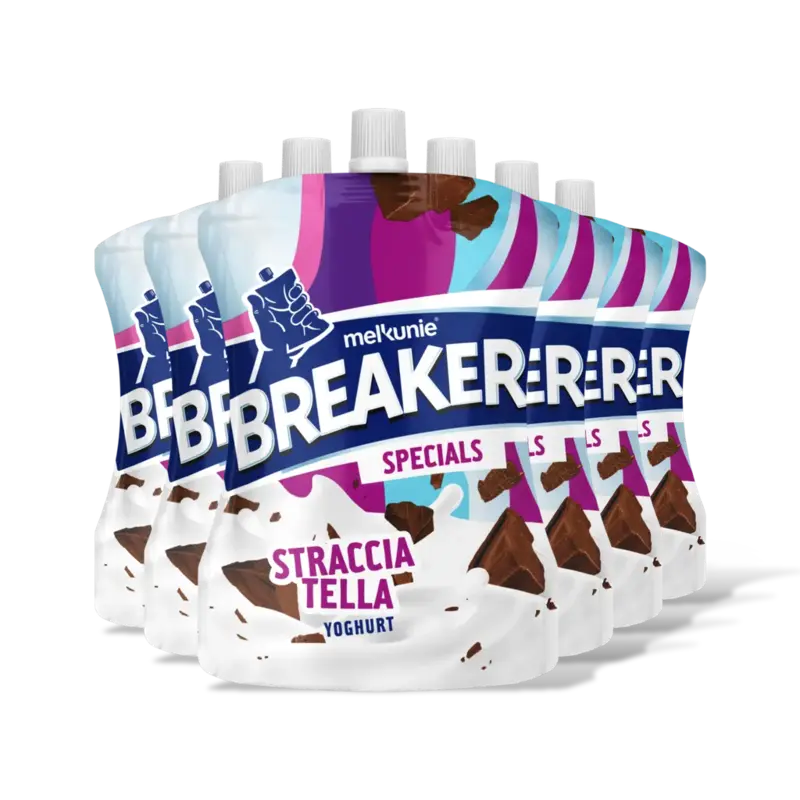 Melkunie Breaker straciatella yoghurt 6-pack