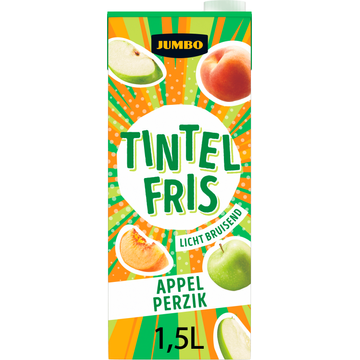 Jumbo Tintelfris Appel Perzik 1,5 L