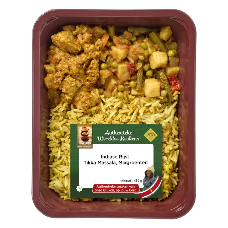 Warung Indiase rijst tikka massala