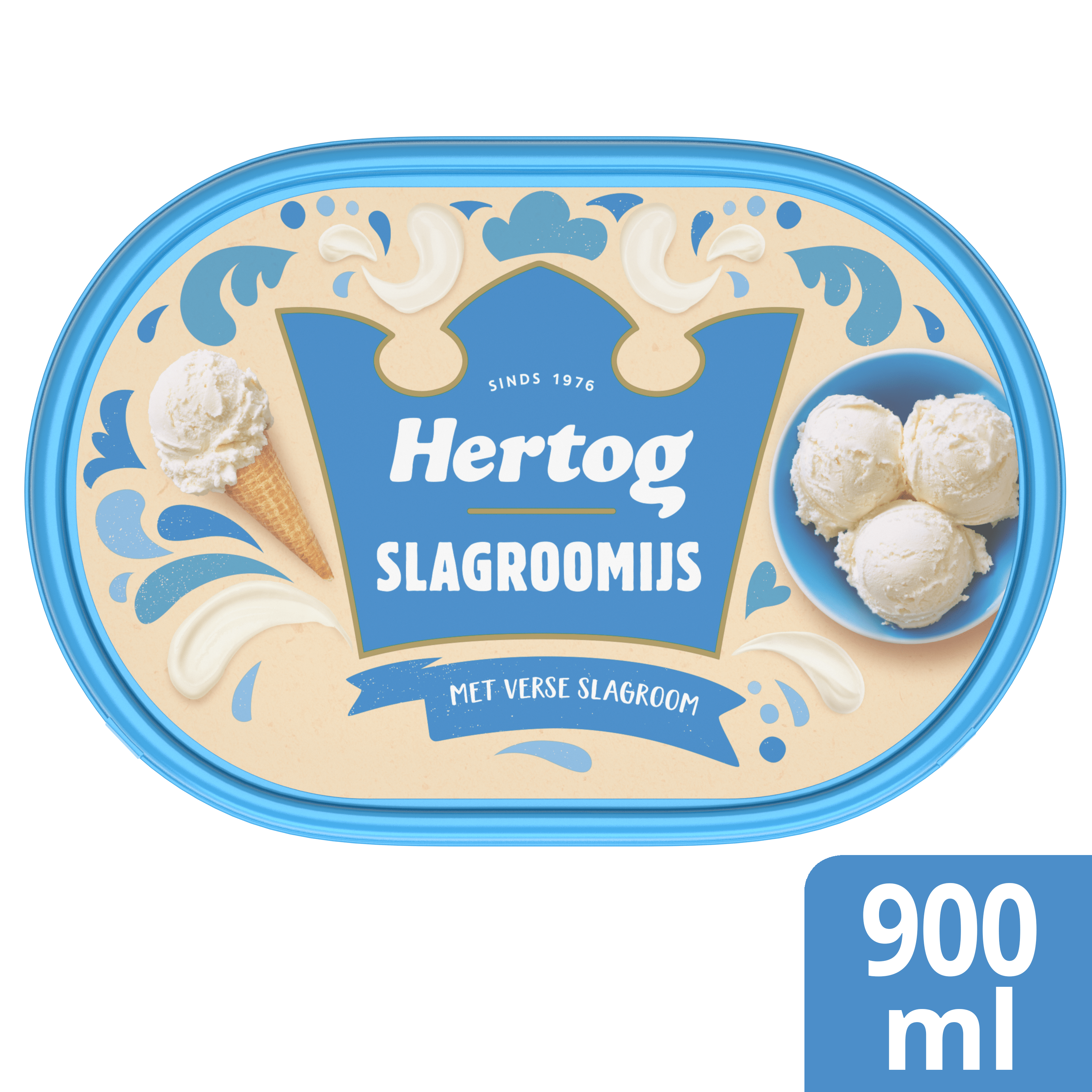 Hertog Classic slagroomijs