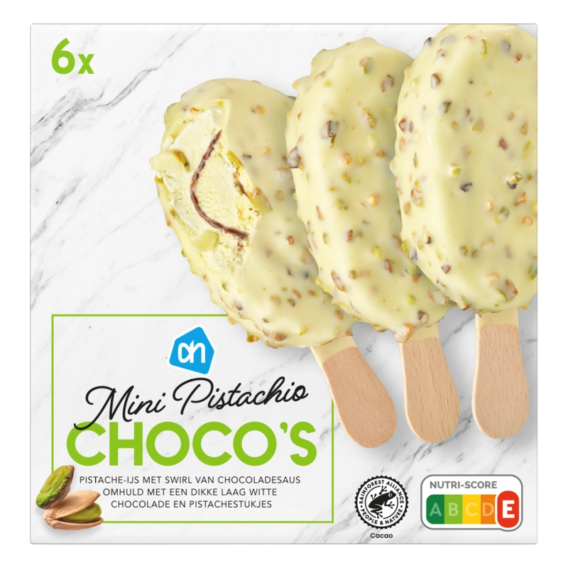 AH Mini pistache choco's