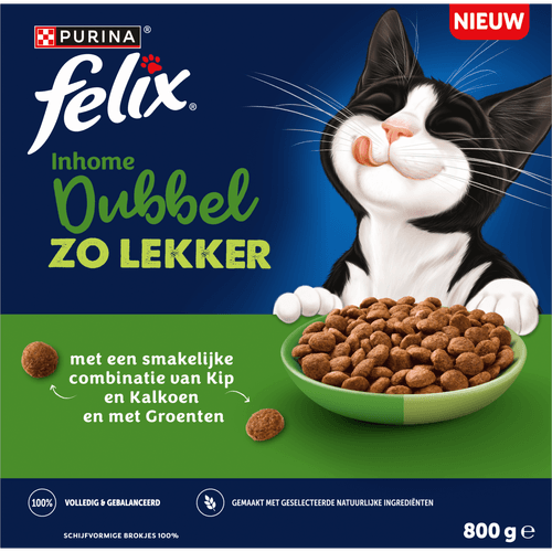 Felix Kattenvoer inhome dubbel zo lekker