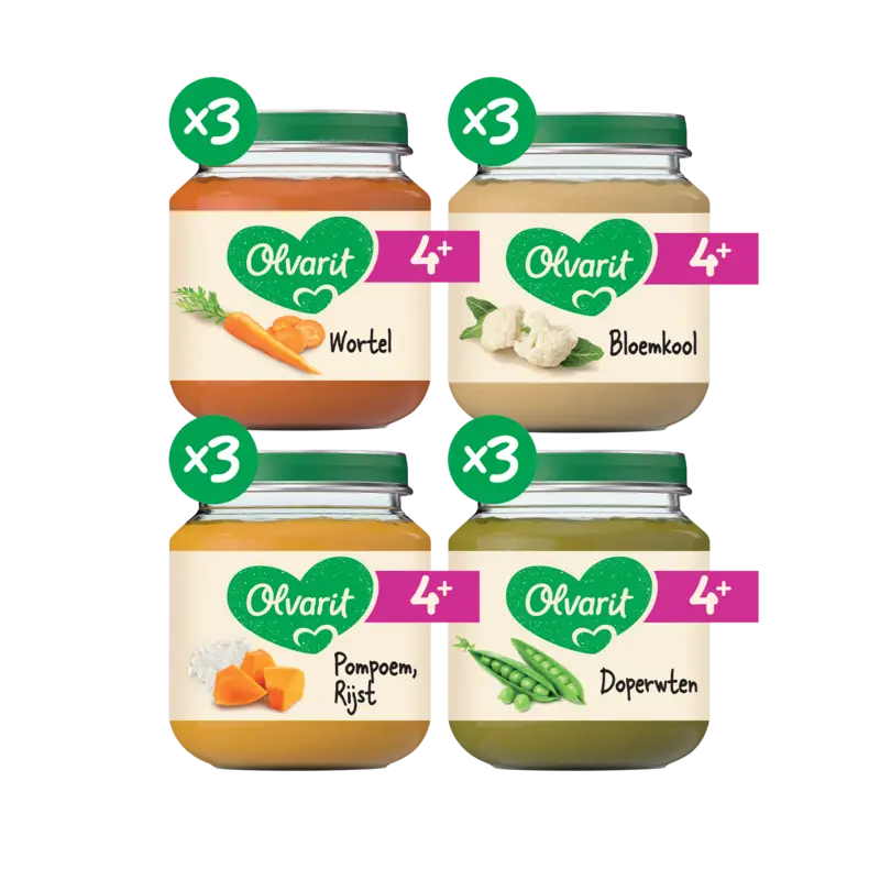 Olvarit Variatiemenu maaltijd 4m+