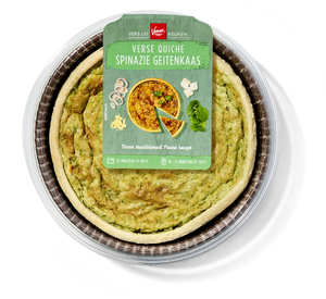 Quiche Spinazie Geitenkaas