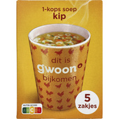 g'woon 1 kops soep kip