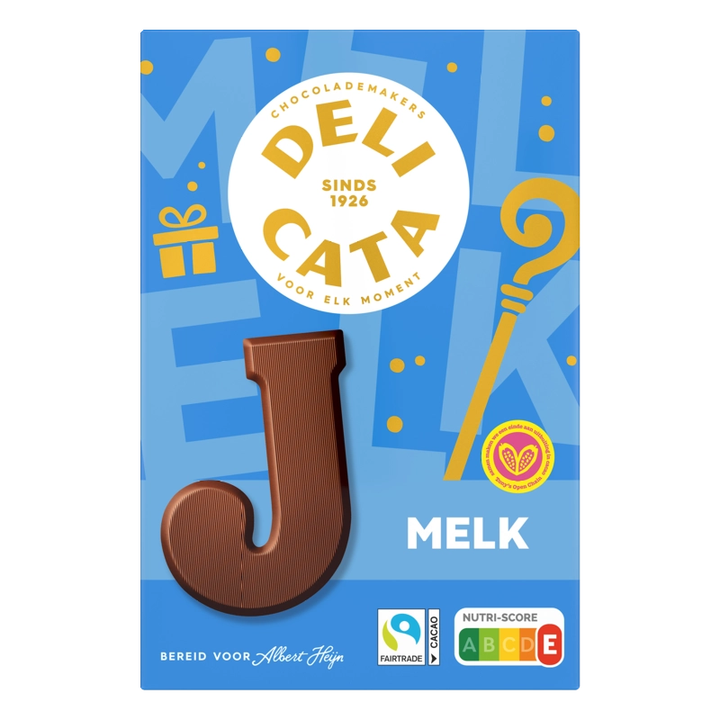 Delicata Chocoladeletter melk J