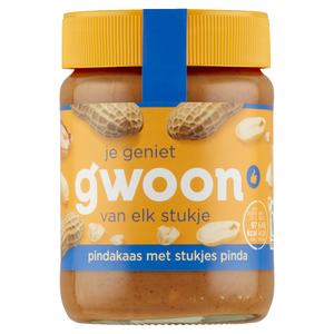 G'woon Pindakaas Stukjes