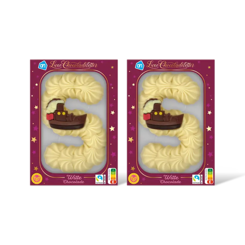 AH Luxe chocoletter witte chocolade 2-pack