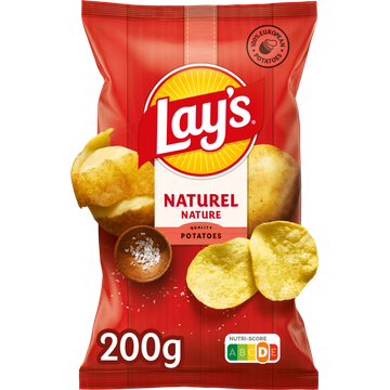 Lay's Naturel Chips 200 gr