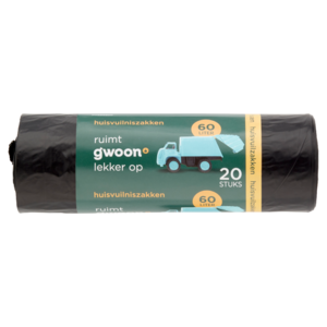 G'woon Huisvuilzak 60l