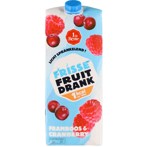 1 de Beste Tintelend met framboos-cranberry 1 kcal