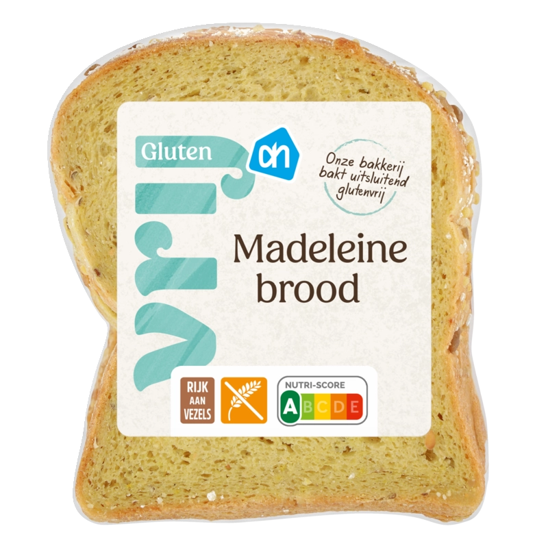 AH Glutenvrij Madeleine brood half
