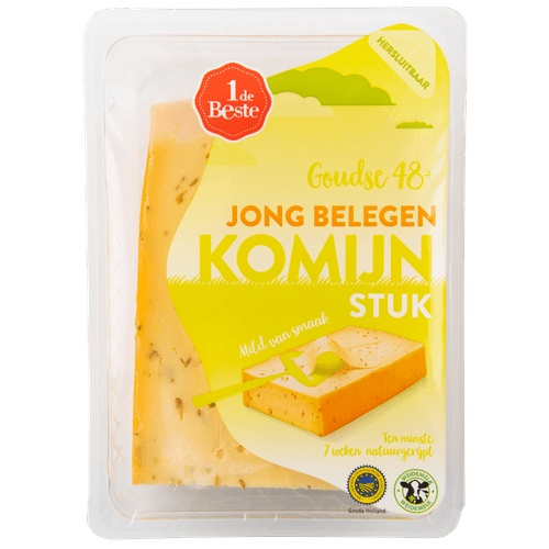 1 de Beste Jong belegen komijn 48+ stuk