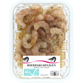 wokgarnalen knoflook
