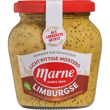 Marne Limburgse Licht Pittige Mosterd 235 g