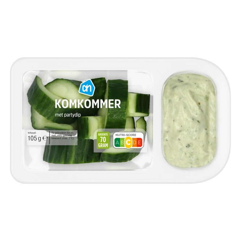 AH Komkommer met partydip