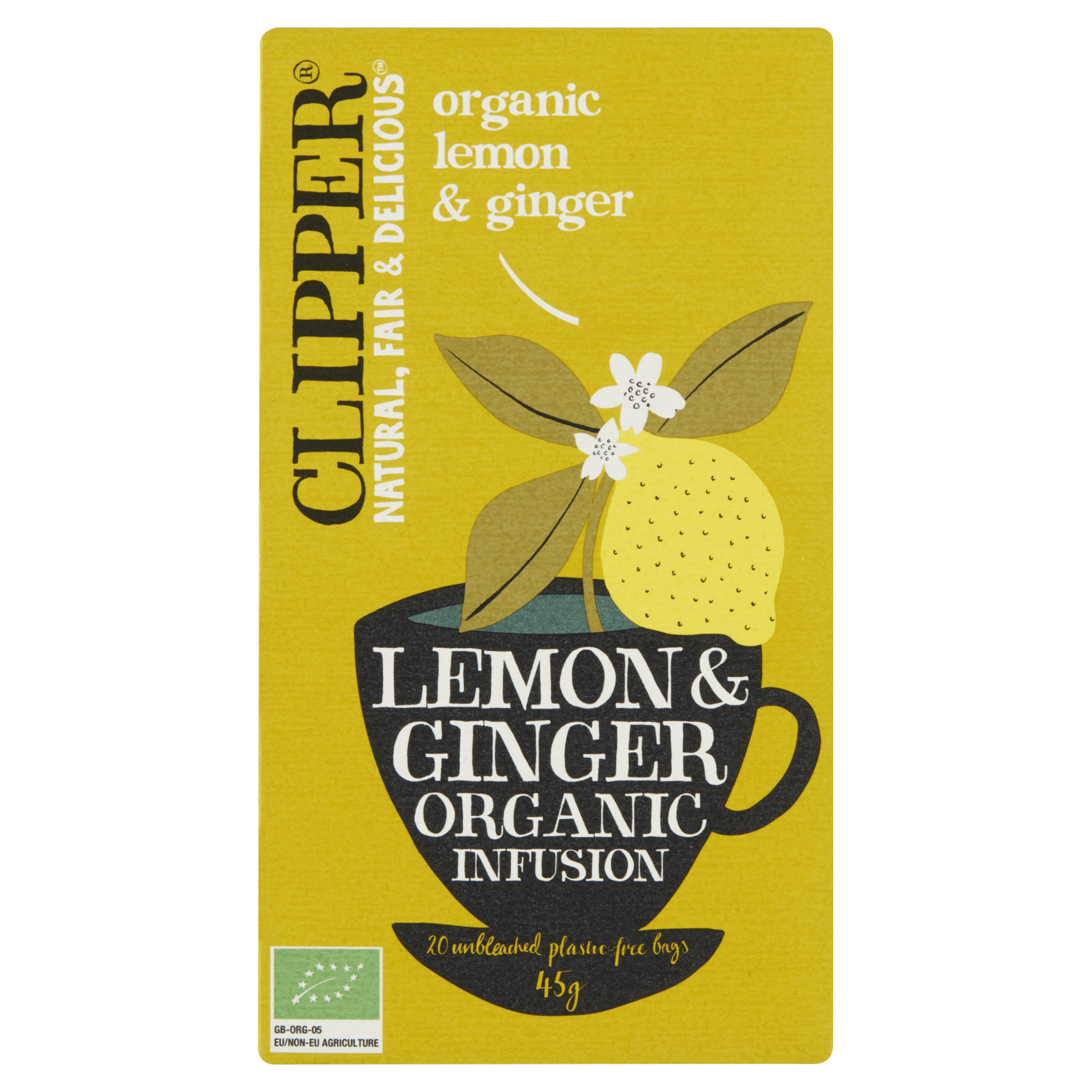 Clipper Lemon & Ginger