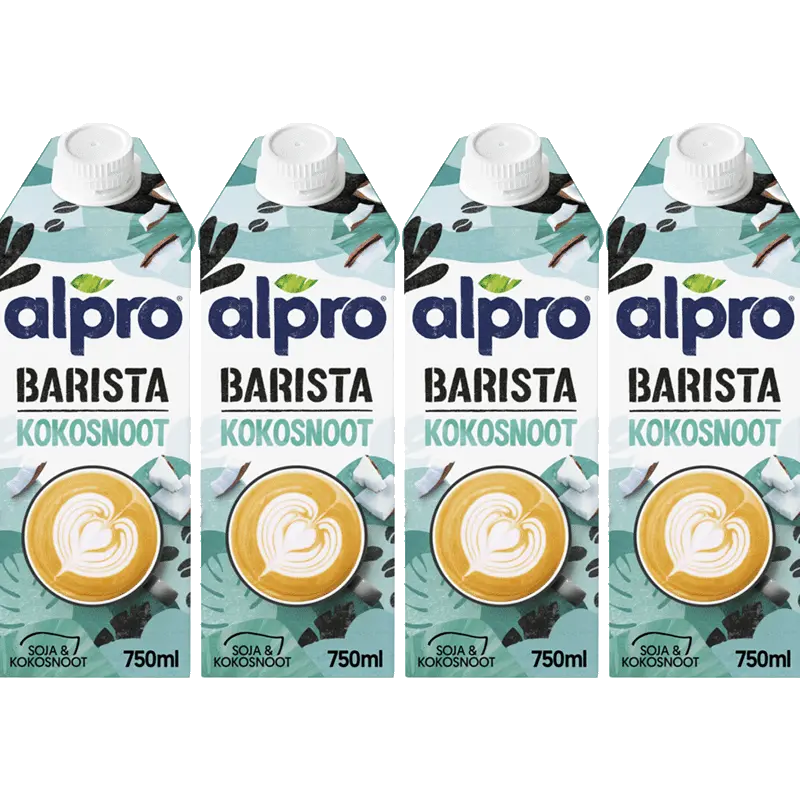 Alpro Barista kokosnoot 4-pack