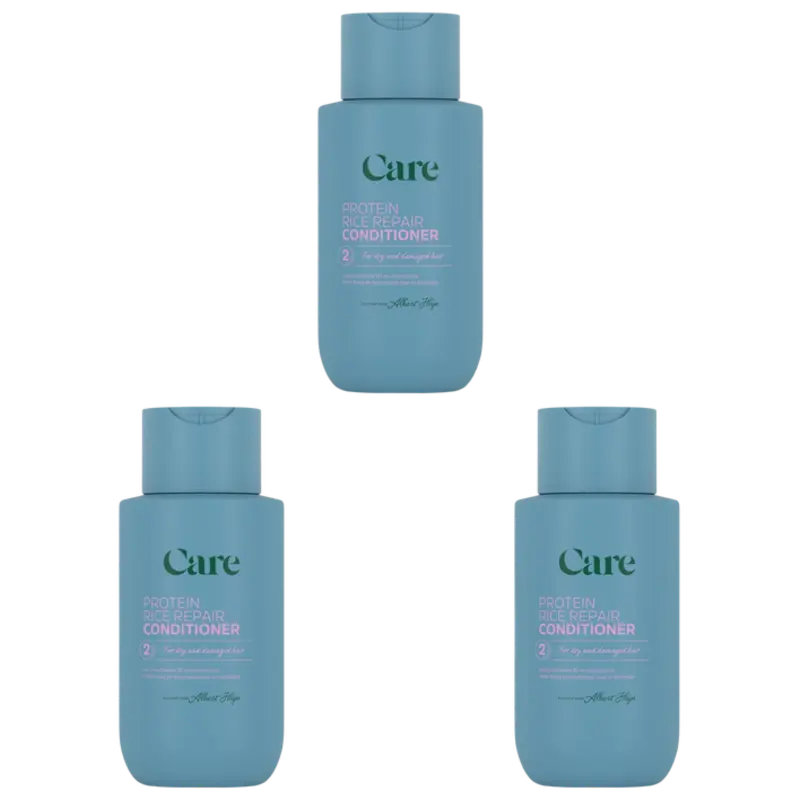 Care Protein rice repair conditioner 3-pack
