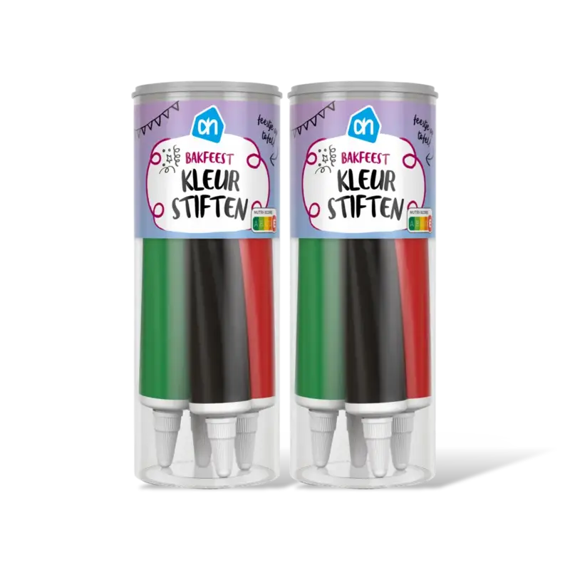AH Bakfeest kleurstiften 2-pack