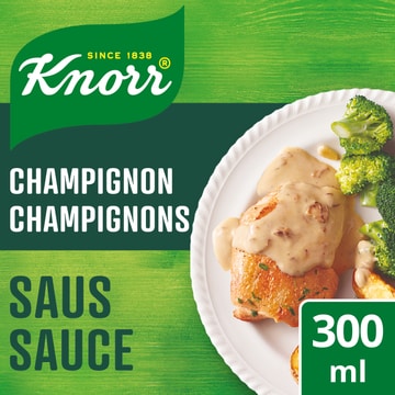 Knorr Saus in Pak Champignon Roomsaus 300 ml